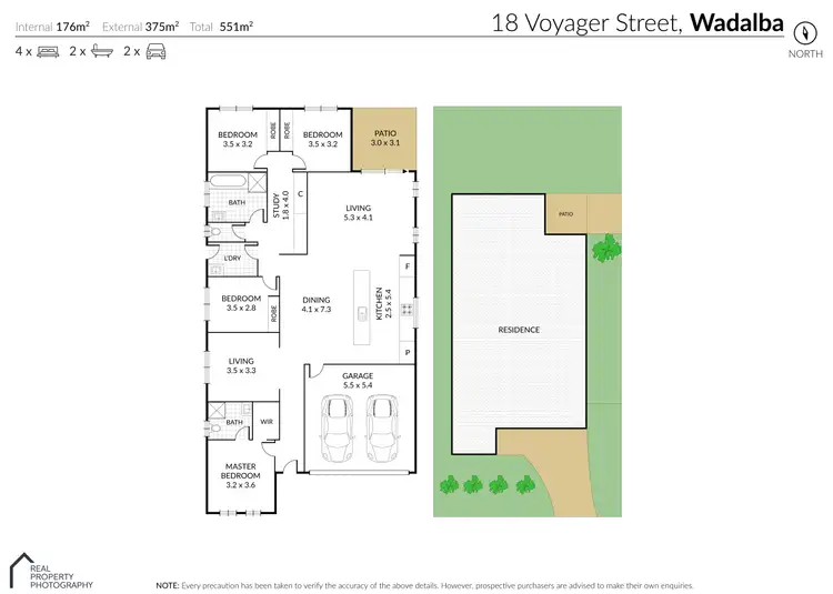 Floorplan of Homely house listing, 18 Voyager Street, Wadalba NSW 2259