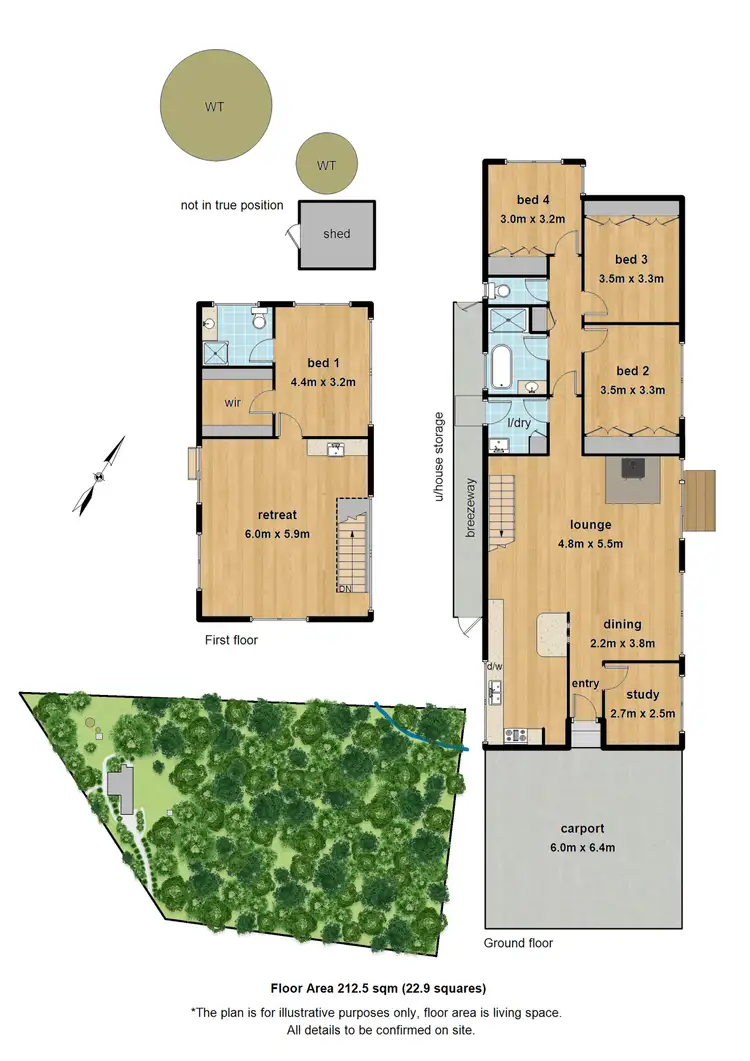 Floorplan of Homely house listing, 11 Horizon Road, Selby VIC 3159