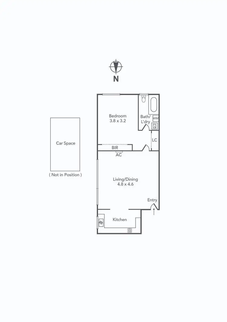 Floorplan of Homely apartment listing, 6/3 Davidson Street, South Yarra VIC 3141