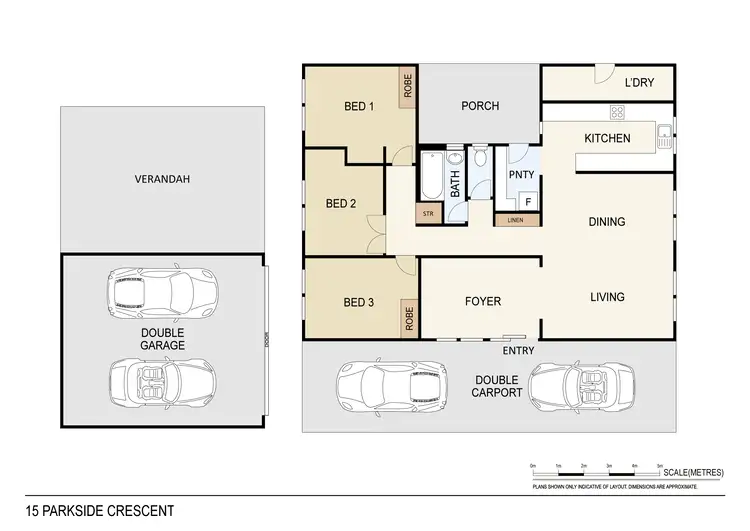 Floorplan of Homely house listing, 15 Parkside Crescent, Leanyer NT 812