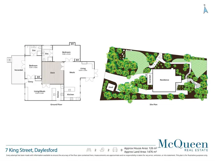 Floorplan of Homely house listing, 7 King Street, Daylesford VIC 3460