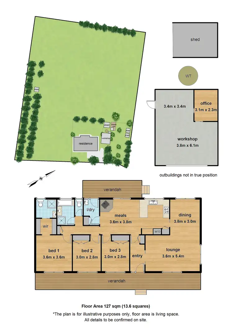 Floorplan of Homely house listing, 92 Monbulk-Seville Road, Wandin East VIC 3139