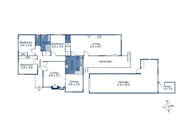 Floorplan of Homely house listing, 45 Jolimont Road, Forest Hill VIC 3131
