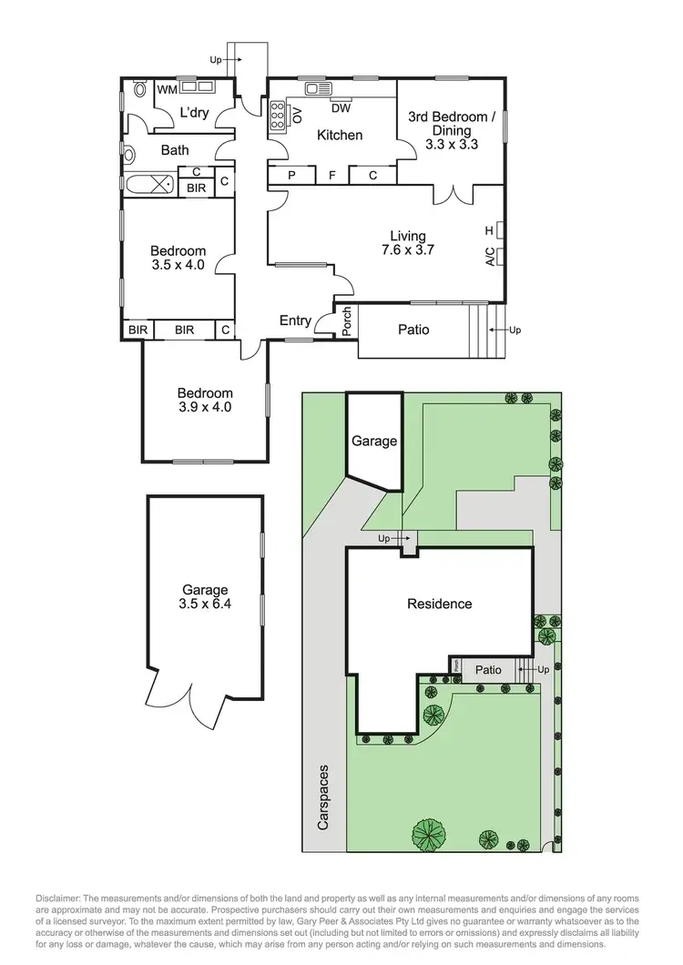 Floorplan of Homely house listing, 11A Malua Street, Ormond VIC 3204