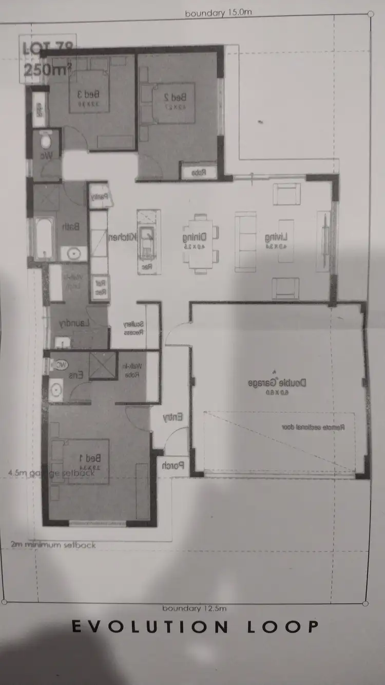 Floorplan of Homely house listing, 41 Evolution Loop, Eaton WA 6232