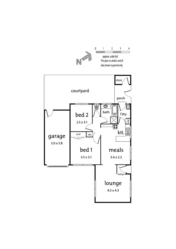 Floorplan of Homely unit listing, 8/21-23 Freeman Street, Ringwood East VIC 3135