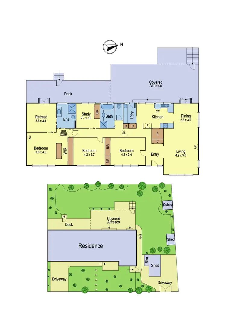Floorplan of Homely house listing, 21 Beleura Grove, Lower Plenty VIC 3093