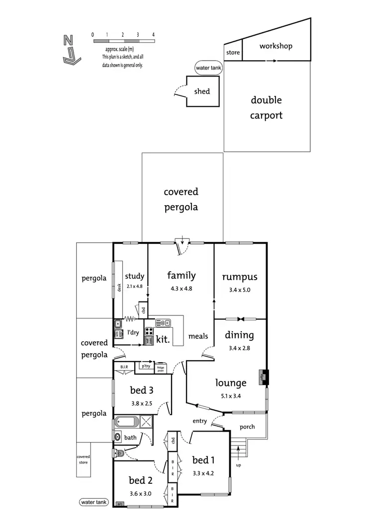 Floorplan of Homely house listing, 28 Clauscen Street, Templestowe Lower VIC 3107