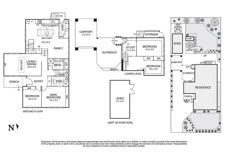 Floorplan of Homely house listing, 49 Hunt Street, Donvale VIC 3111