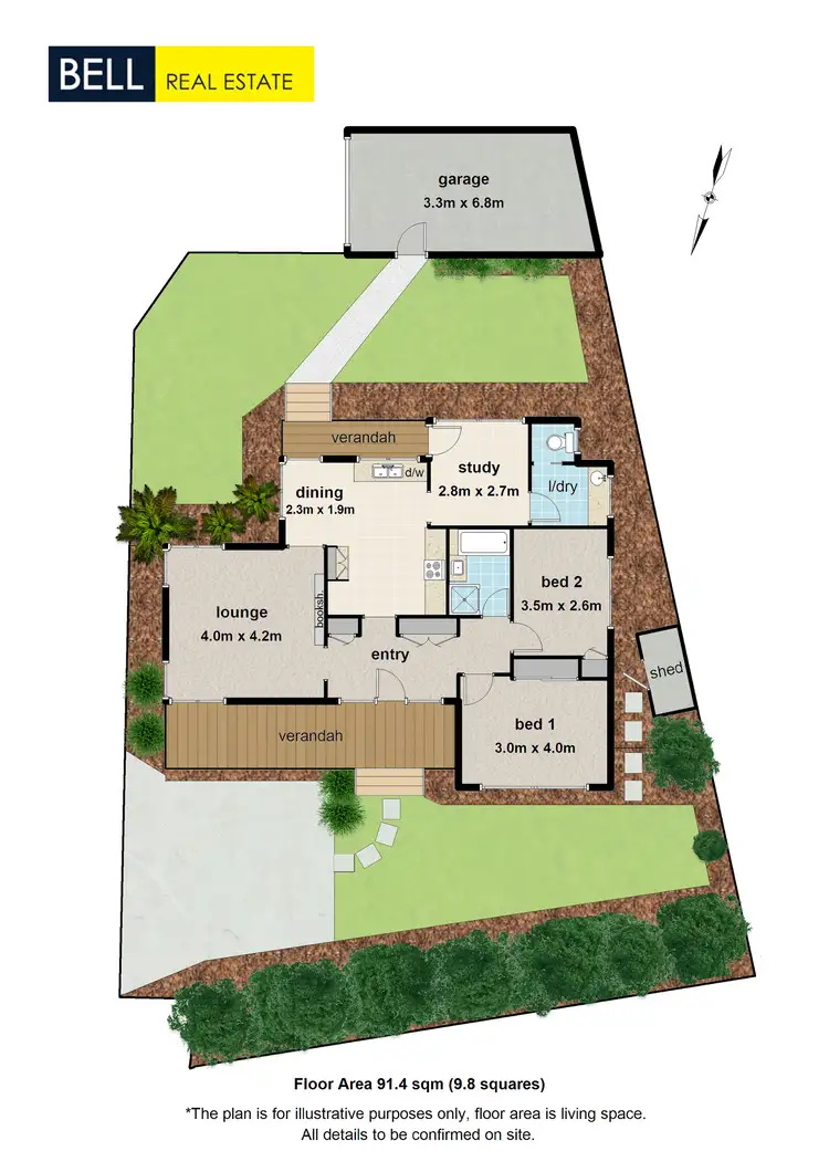 Floorplan of Homely house listing, 48 Hull Road, Croydon VIC 3136