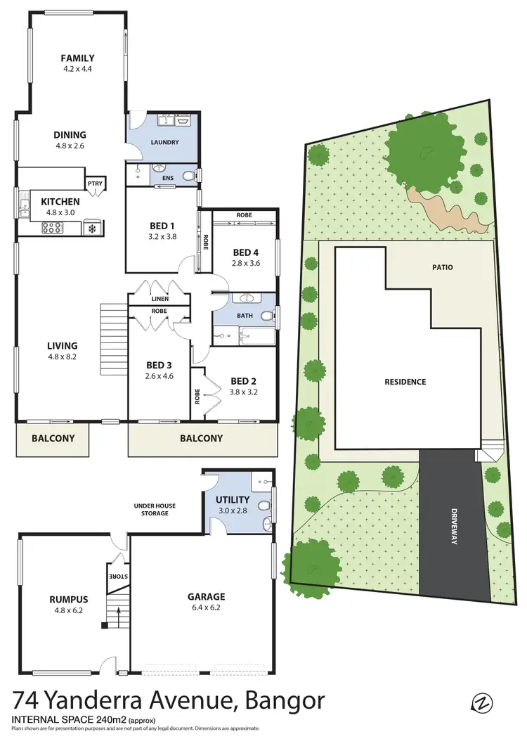 Floorplan of Homely house listing, 74 Yanderra Avenue, Bangor NSW 2234