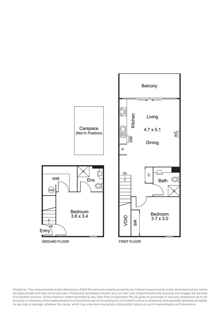 Floorplan of Homely apartment listing, 2/140 Mckinnon Road, Mckinnon VIC 3204