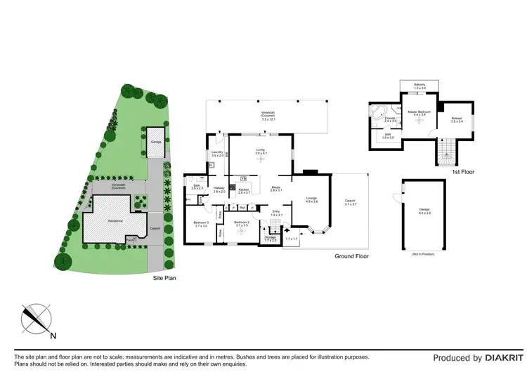 Floorplan of Homely house listing, 5 Dendaryl Drive, Bundoora VIC 3083