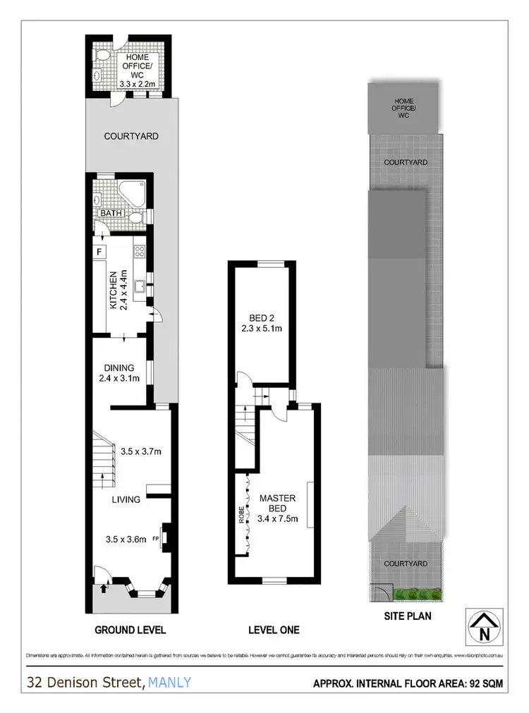 Floorplan of Homely house listing, 32 Denison Street, Manly NSW 2095