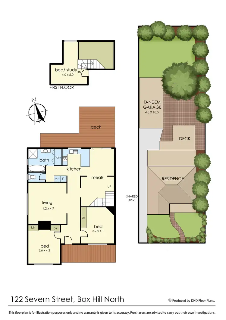 Floorplan of Homely house listing, 122 Severn Street, Box Hill North VIC 3129