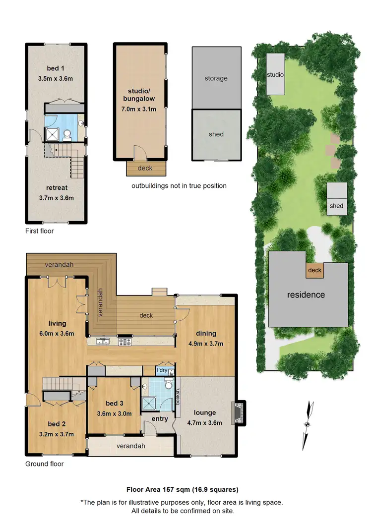 Floorplan of Homely house listing, 20 Everest Crescent, Olinda VIC 3788