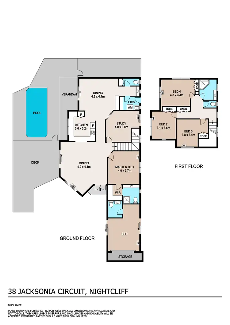 Floorplan of Homely house listing, 38 Jacksonia Circuit, Nightcliff NT 810