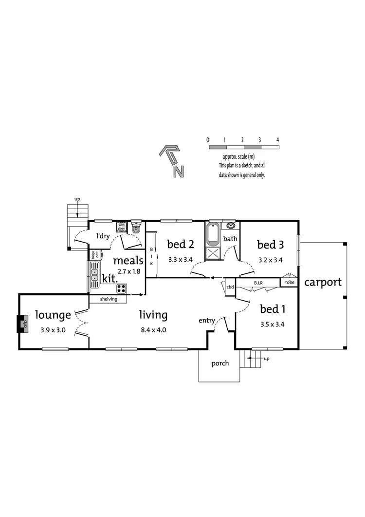 Floorplan of Homely house listing, 2 Rotherwood Avenue, Ringwood East VIC 3135