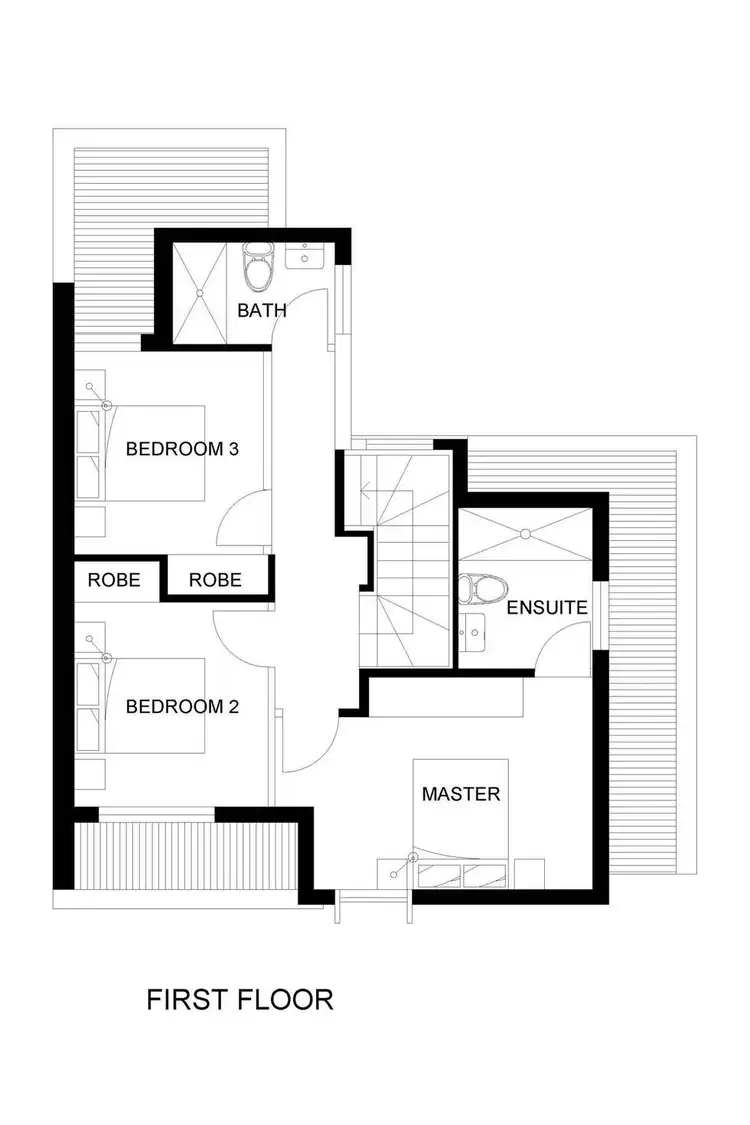 Floorplan of Homely townhouse listing, 12/15 Herlihys Road, Templestowe Lower VIC 3107