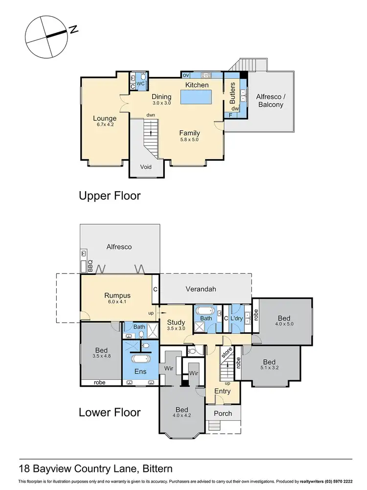 Floorplan of Homely rural property listing, 18 Bayview Country Lane, Bittern VIC 3918
