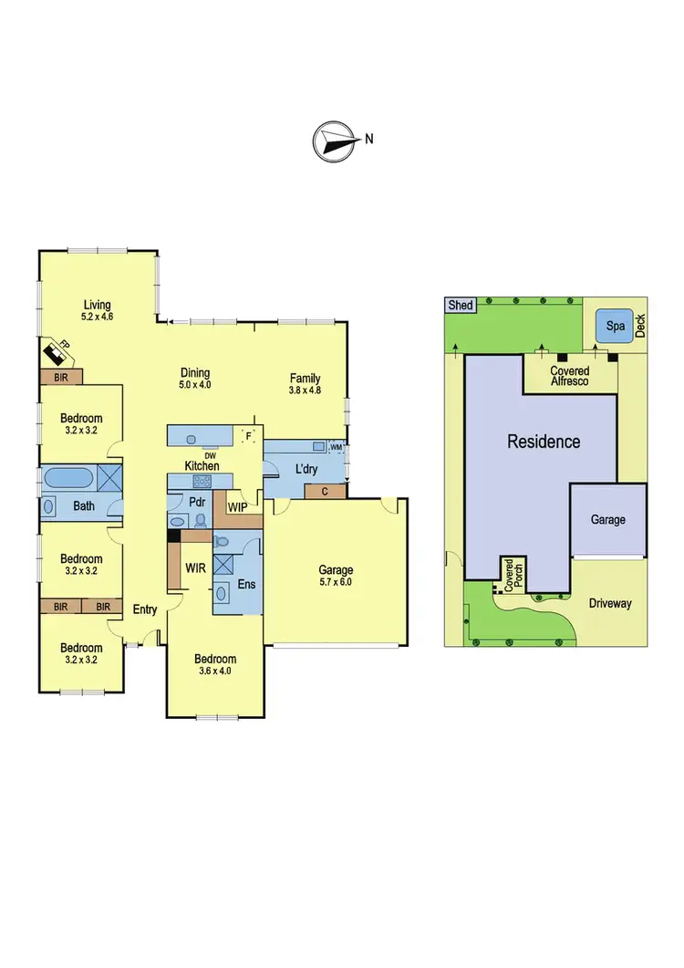 Floorplan of Homely house listing, 10 Breakwater Drive, Doreen VIC 3754