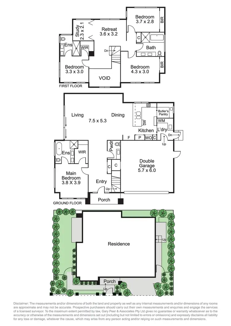 Floorplan of Homely house listing, 24A Draper Street, Ormond VIC 3204