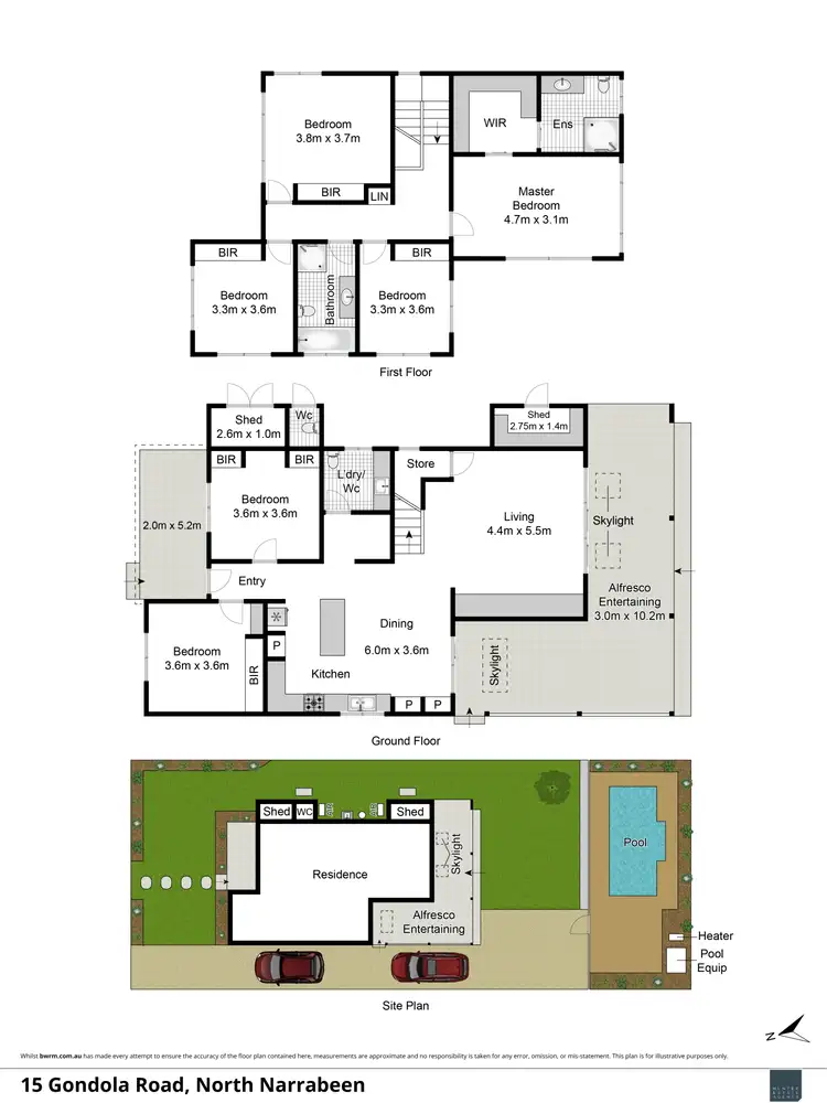 Floorplan of Homely house listing, 15 Gondola Road, North Narrabeen NSW 2101