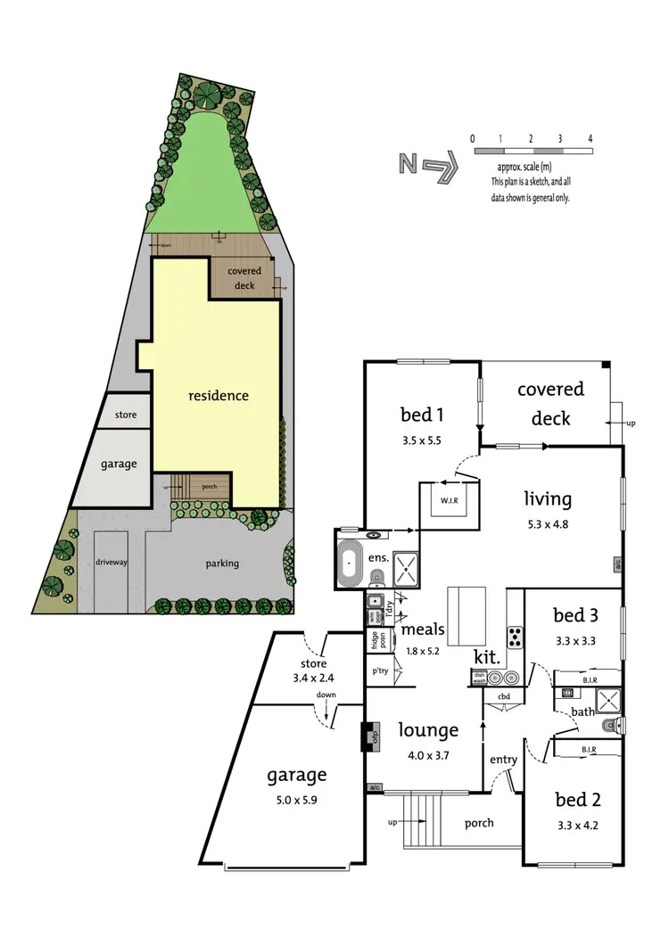 Floorplan of Homely house listing, 73 Lyons Road, Croydon North VIC 3136