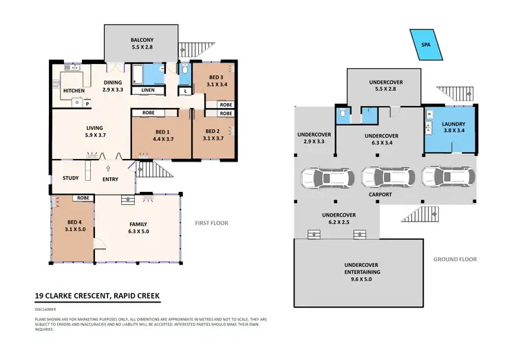 Floorplan of Homely house listing, 19 Clarke Crescent, Rapid Creek NT 810