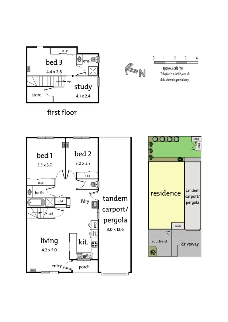 Floorplan of Homely house listing, 14 Park Close, Heathmont VIC 3135