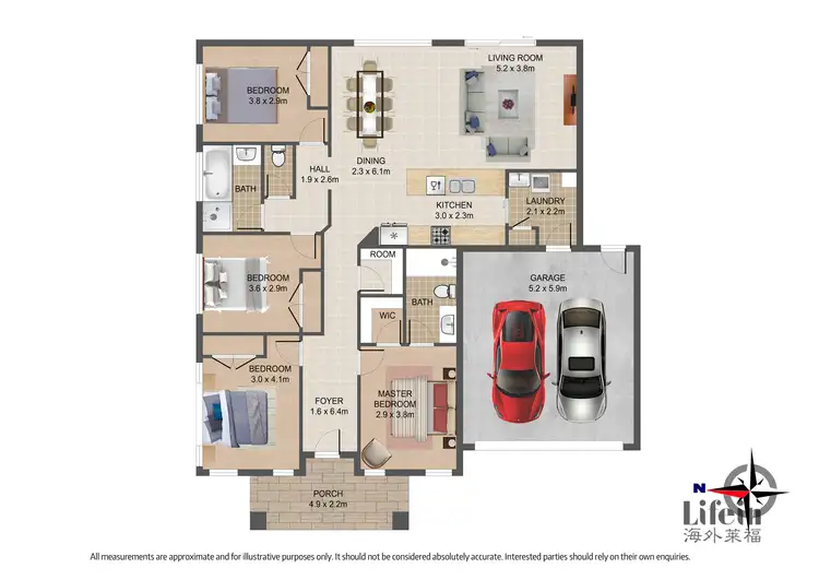 Floorplan of Homely house listing, 16 Yosemite Street, Point Cook VIC 3030