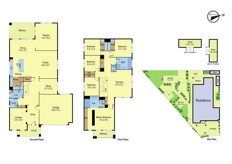 Floorplan of Homely house listing, 37 Havelberg Circuit, Doreen VIC 3754