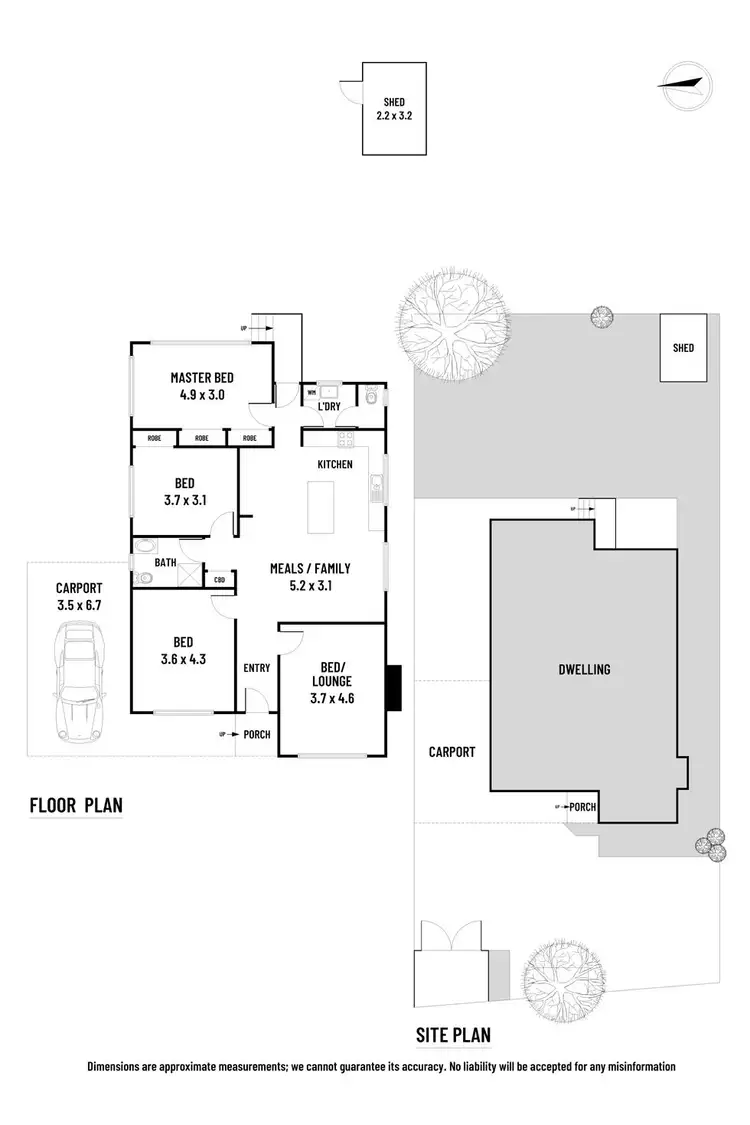 Floorplan of Homely house listing, 477 Mitcham Road, Mitcham VIC 3132