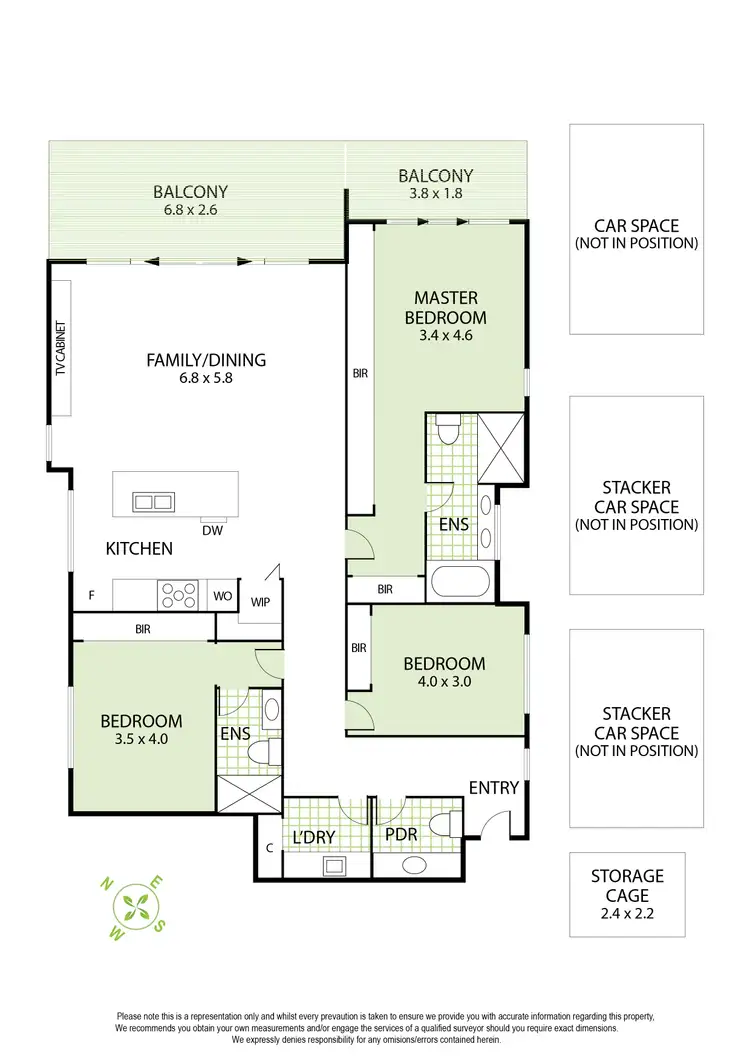 Floorplan of Homely apartment listing, 101/991 Glen Huntly Road, Caulfield VIC 3162