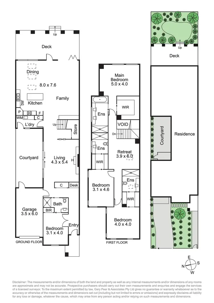 Floorplan of Homely townhouse listing, 13A Emma Street, Caulfield South VIC 3162