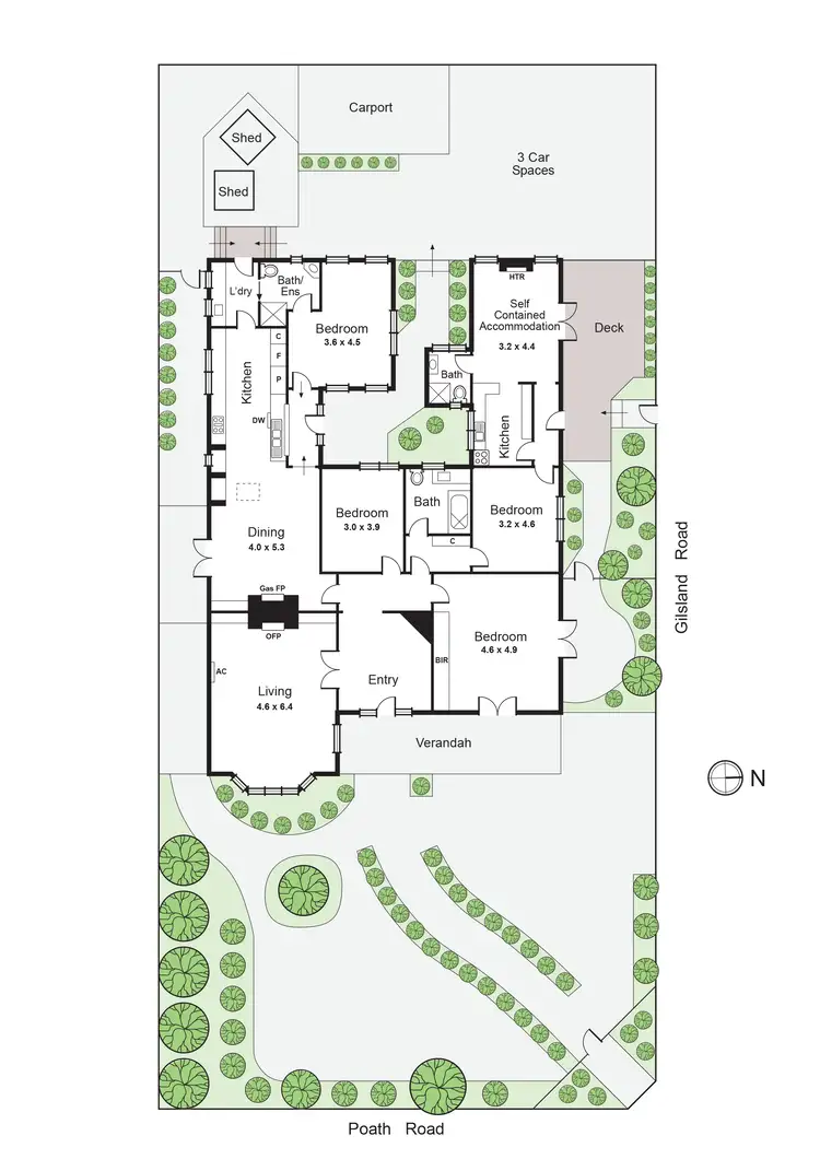 Floorplan of Homely house listing, 11 Poath Road, Murrumbeena VIC 3163