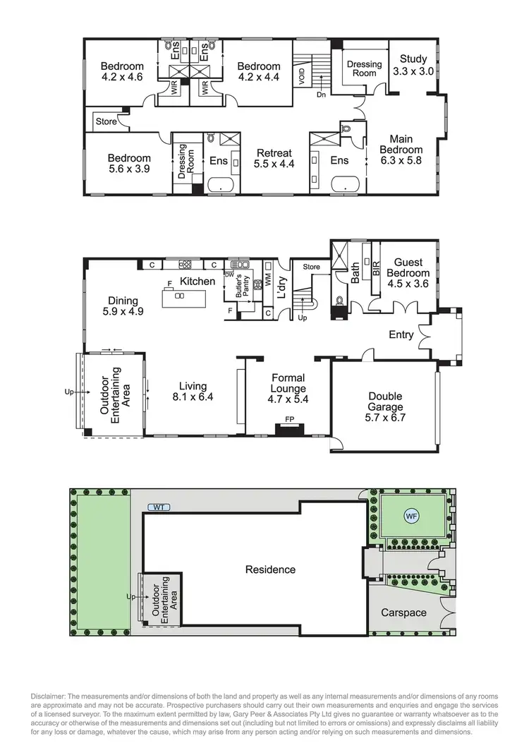 Floorplan of Homely house listing, 8 Wood Street, Bentleigh VIC 3204