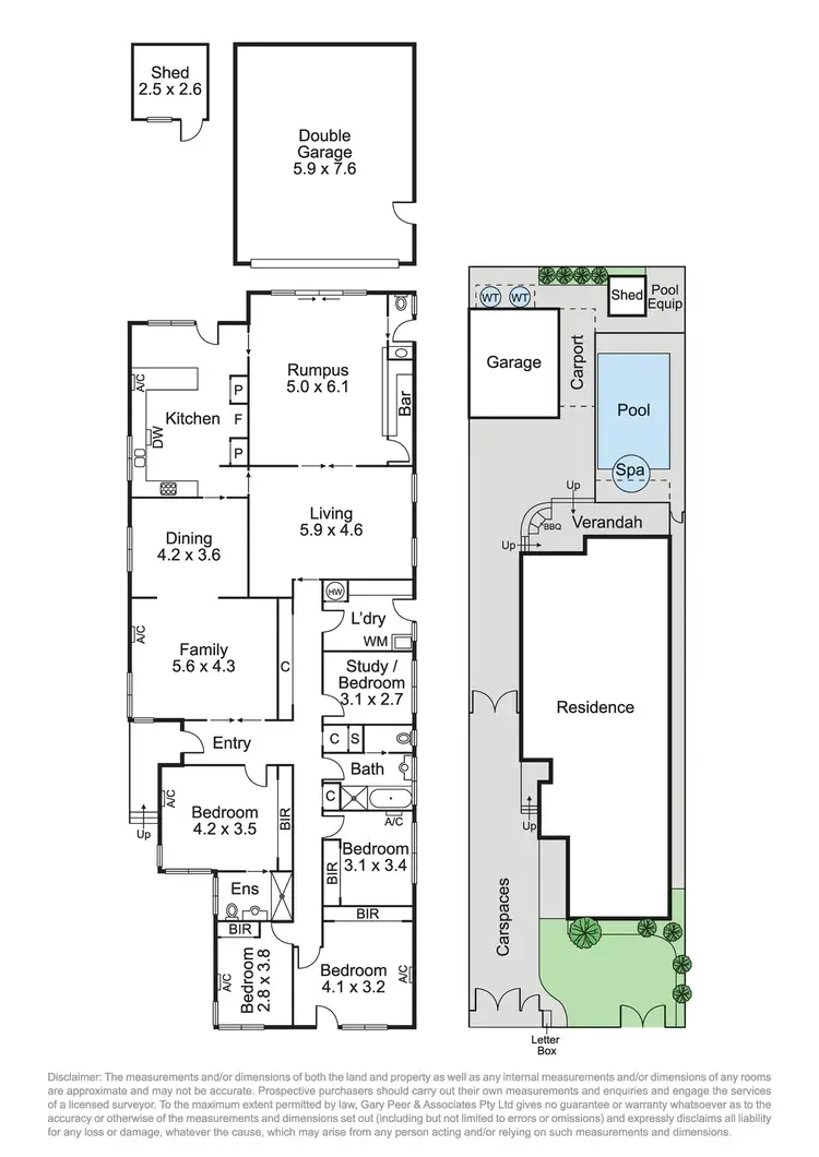 Floorplan of Homely house listing, 31 Barrani Street, Bentleigh East VIC 3165
