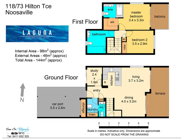 Floorplan of Homely unit listing, 118/73 Hilton Terrace, Noosaville QLD 4566