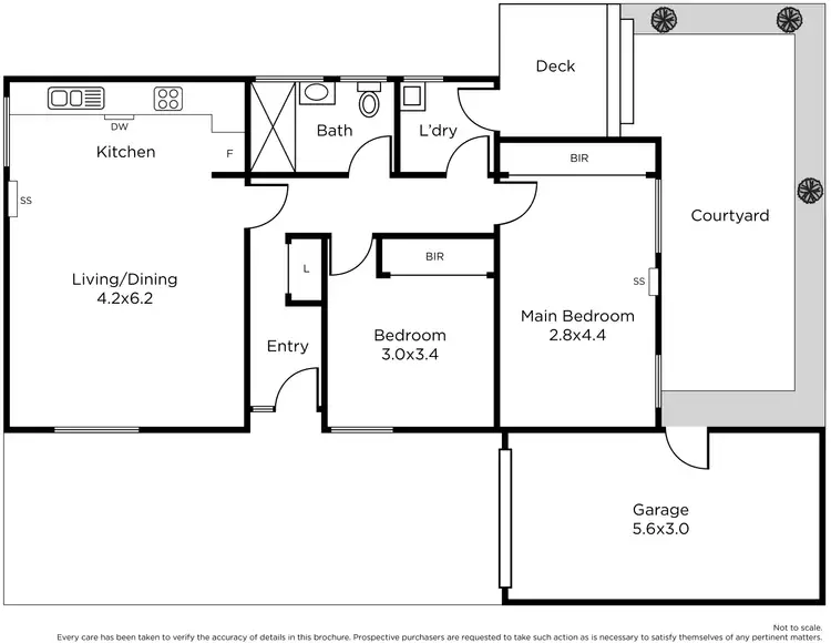 Floorplan of Homely villa listing, 2/1 Alison Street, Moorabbin VIC 3189