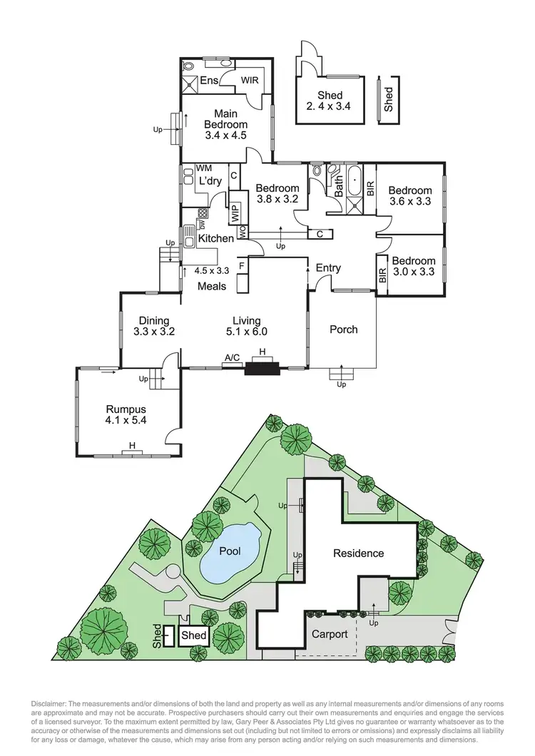 Floorplan of Homely house listing, 22 Edmond Street, Parkdale VIC 3195