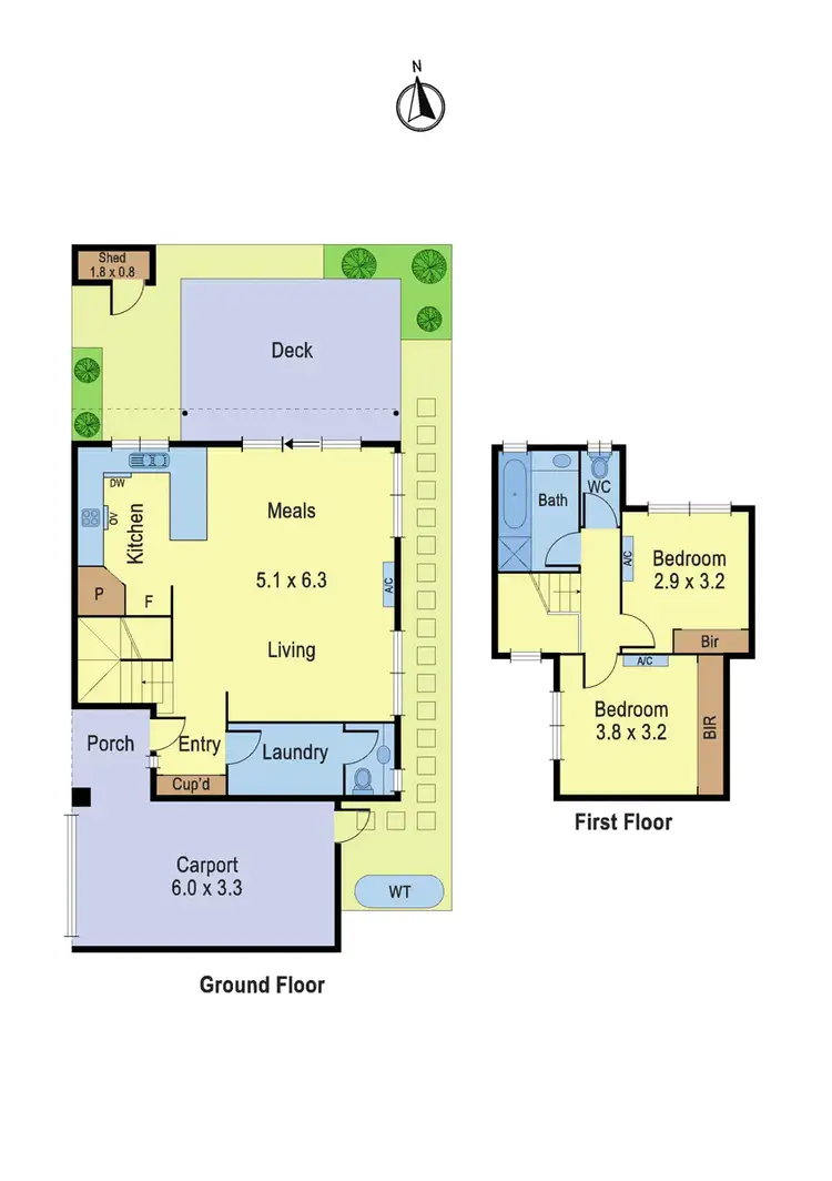 Floorplan of Homely house listing, 4/66 Fir Street, Whittlesea VIC 3757