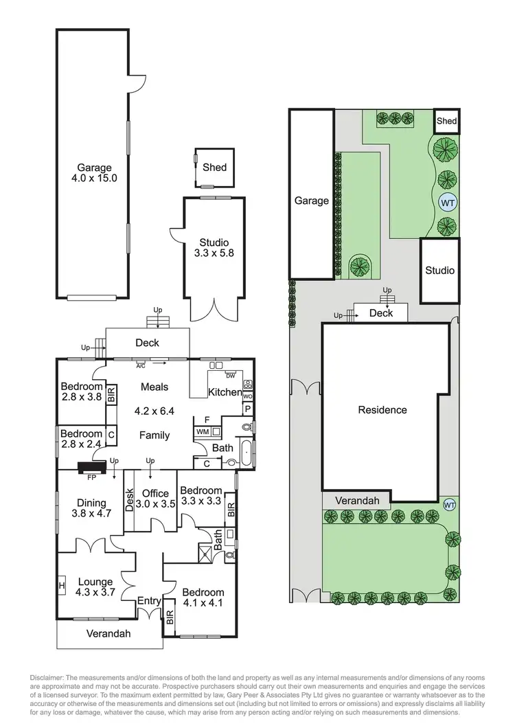 Floorplan of Homely house listing, 21 Moore Street, Caulfield South VIC 3162