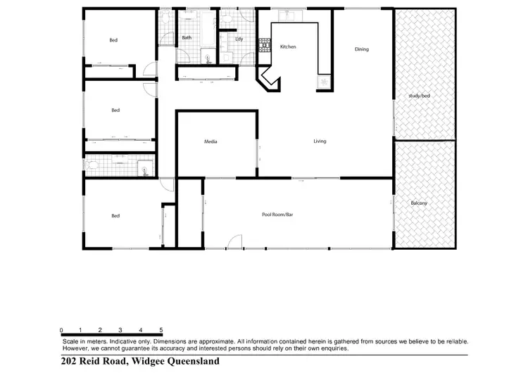 Floorplan of Homely house listing, 202 Reid Road, Widgee QLD 4570