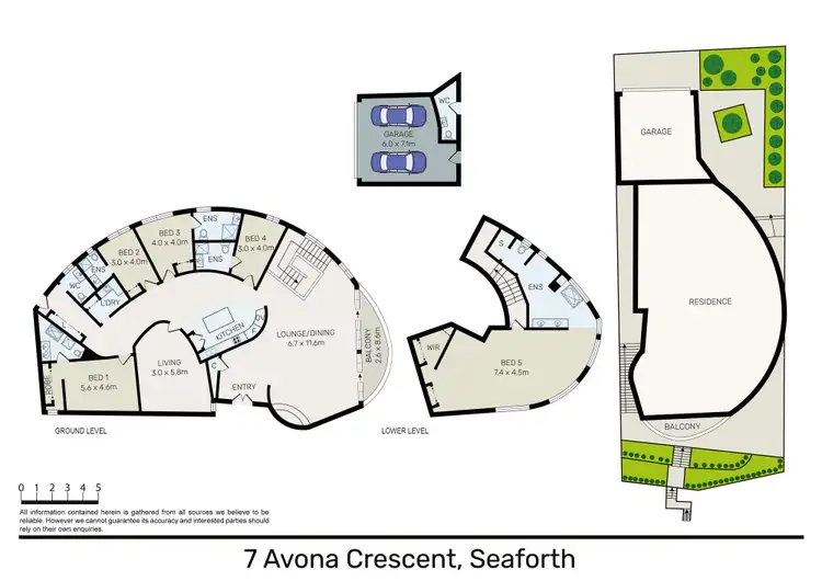 Floorplan of Homely house listing, 7 Avona Crescent, Seaforth NSW 2092