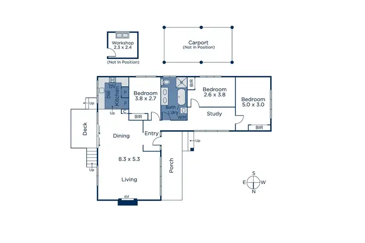 Floorplan of Homely house listing, 1/21 Creek Road, Mitcham VIC 3132