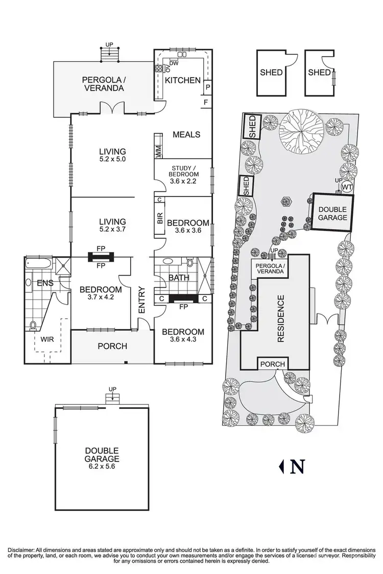 Floorplan of Homely house listing, 451 Mitcham Road, Mitcham VIC 3132