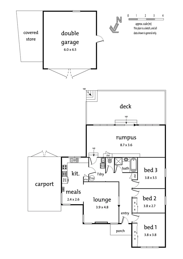 Floorplan of Homely house listing, 10 Nandina Street, Forest Hill VIC 3131