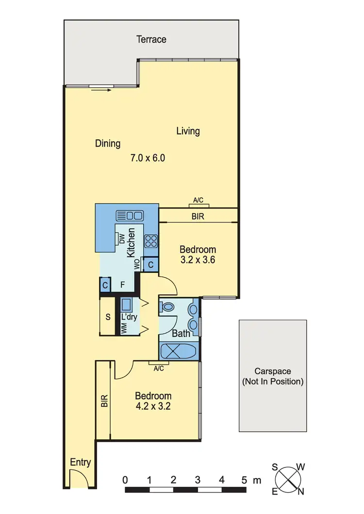 Floorplan of Homely apartment listing, 5/33 Rathdowne Street, Carlton VIC 3053