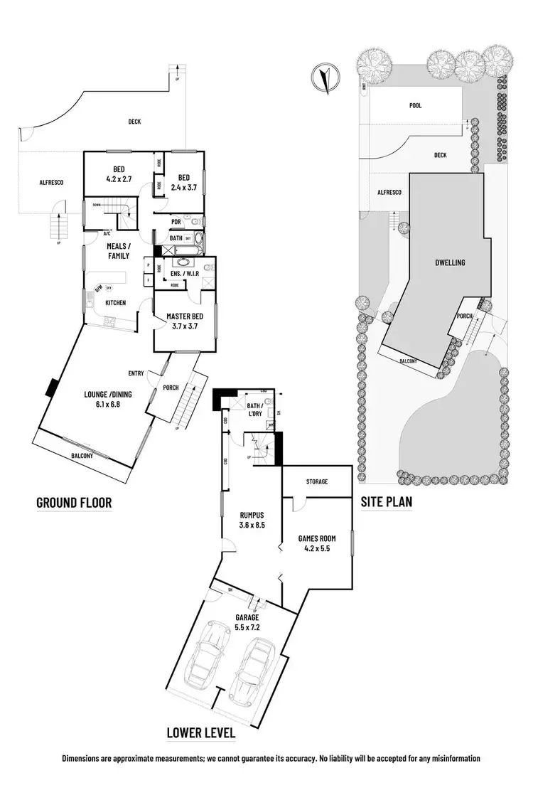 Floorplan of Homely house listing, 44 Bryson Grove, Templestowe Lower VIC 3107